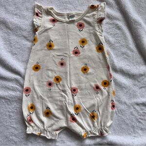 4/$20 Baby Girl Daisy Printed Romper, 12m
